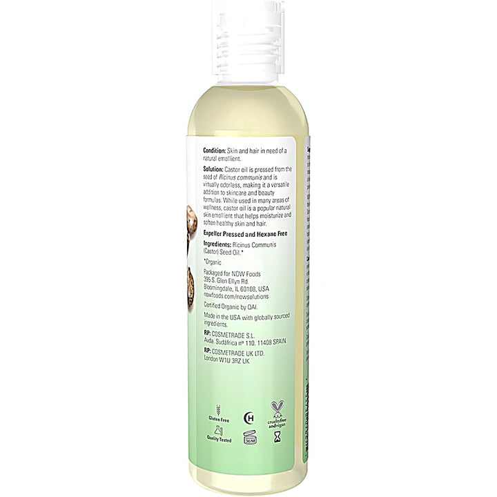 Now Castor Oil 30ml