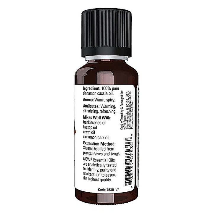 Now Cinnamon Cassia Oil 30ml
