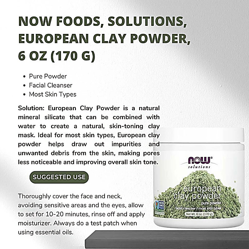 Now European Clay Powder 6oz