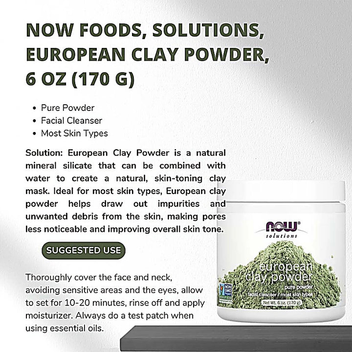 Now European Clay Powder 6oz
