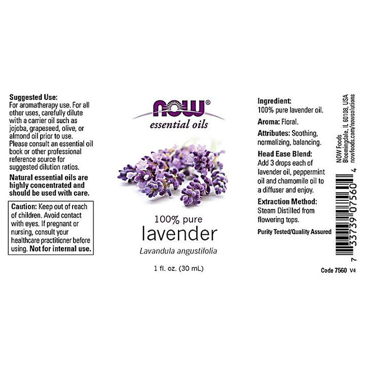 Now Lavender Oil 30ml