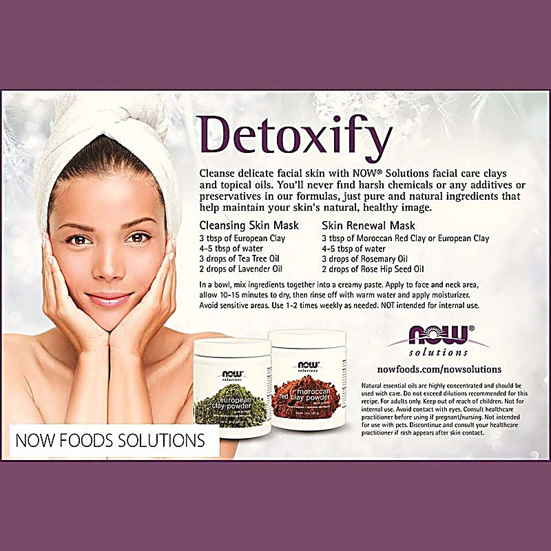 Now Moroccan Red Clay Powder