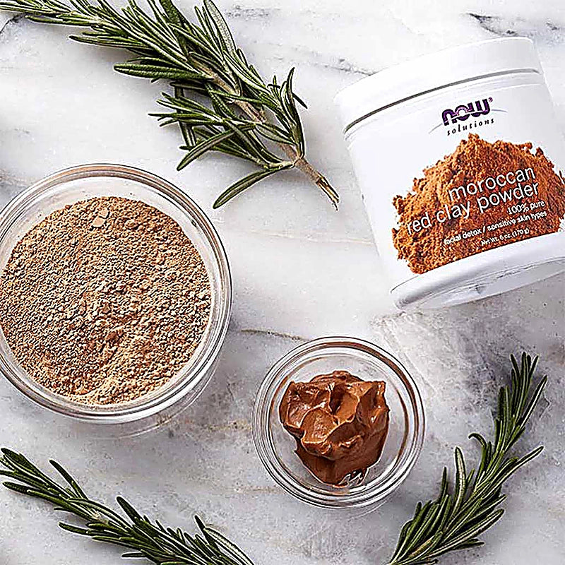 Now Moroccan Red Clay Powder