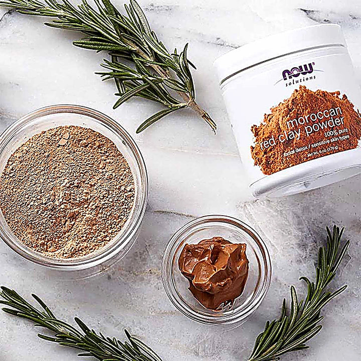 Now Moroccan Red Clay Powder