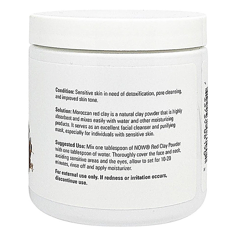 Now Moroccan Red Clay Powder
