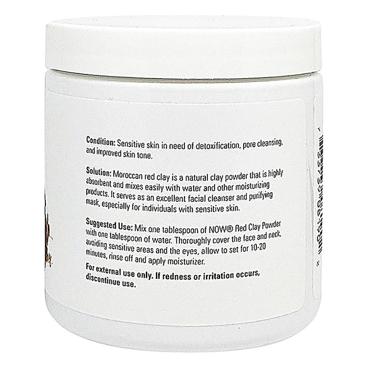 Now Moroccan Red Clay Powder