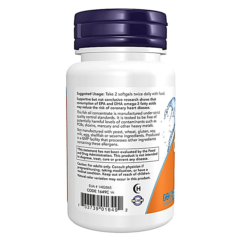 Now Omega3 1000mg Softgel 100s
