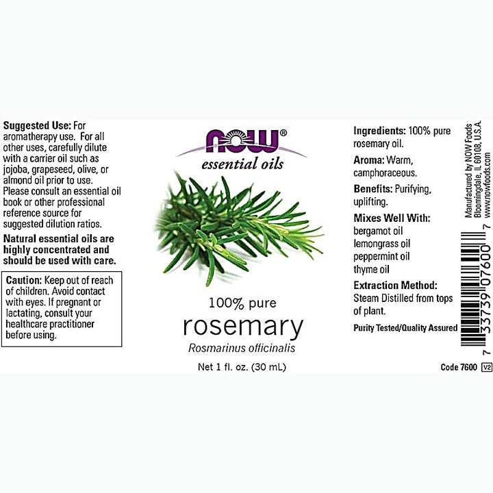 Now Rosemary Oil 30ml