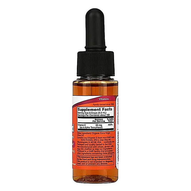 Now Vitamin E Liquid 30ml