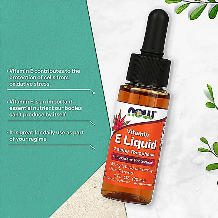 Now Vitamin E Liquid 30ml