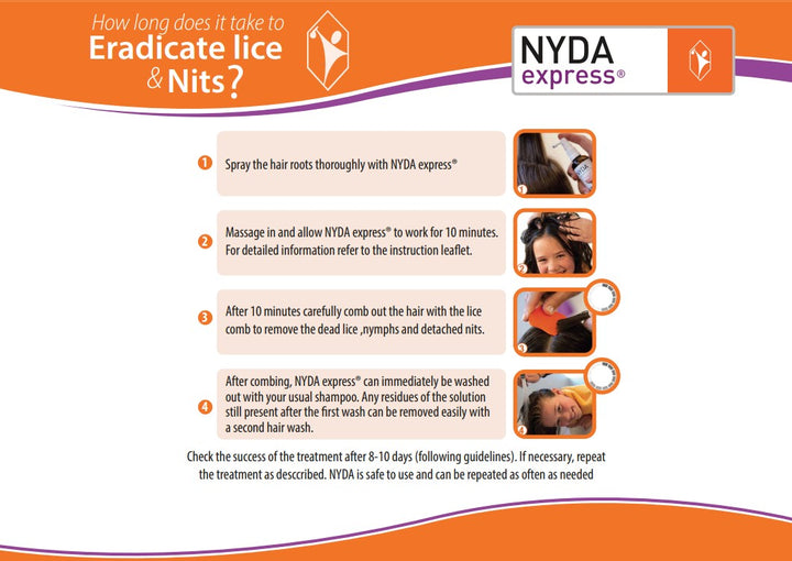 Nyda Express Against Lice & Nits Spray 50ml