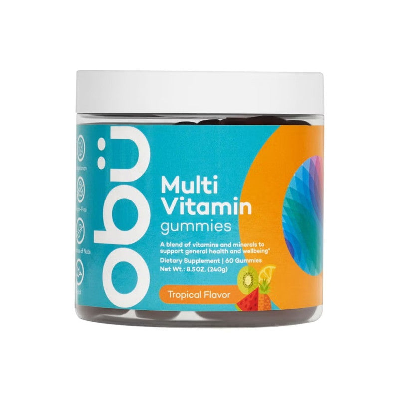 OBU MULTIVITAMIN TROPICAL GUMMIES 60S