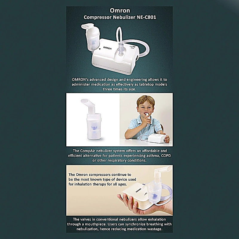 Omron C801 Compressor Nebulizer