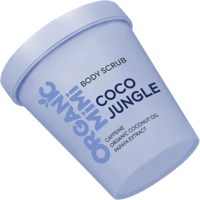 Organic Mimi Coco Jungle Body Scrub 250G