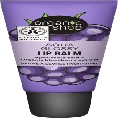 Organic Shop Aqua Glossy Hyaluron Lip Balm 10Ml