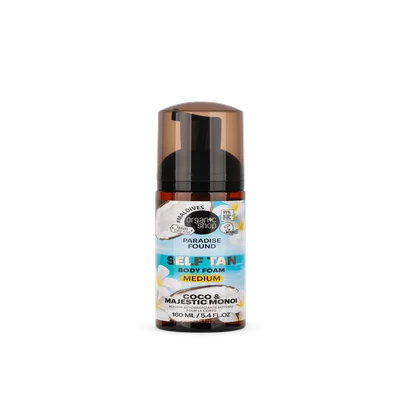 Organic Shop Medium Self Tan Body Foam 160Ml