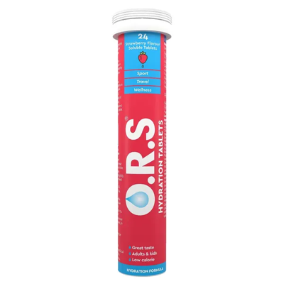 Ors Hydration Strawberry Tab 24S