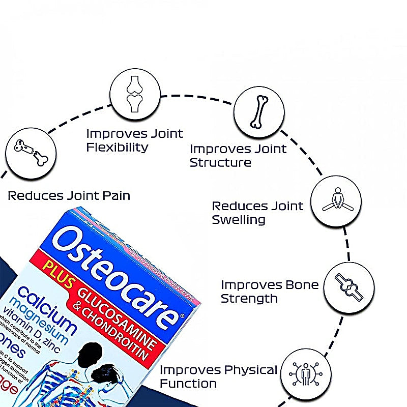 Osteocare Glucosamine and Chondroitin Tablets Vitabiotics