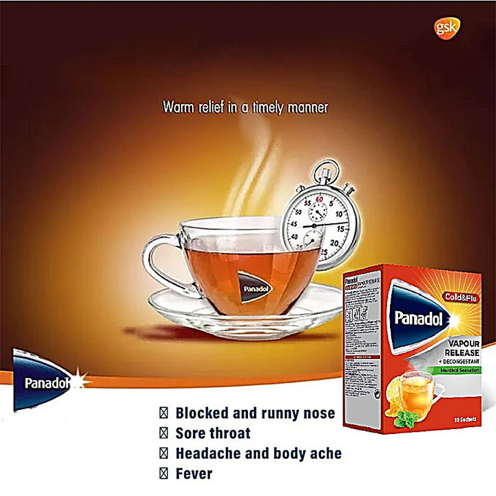 Panadol Vapour Release Sachets 10s