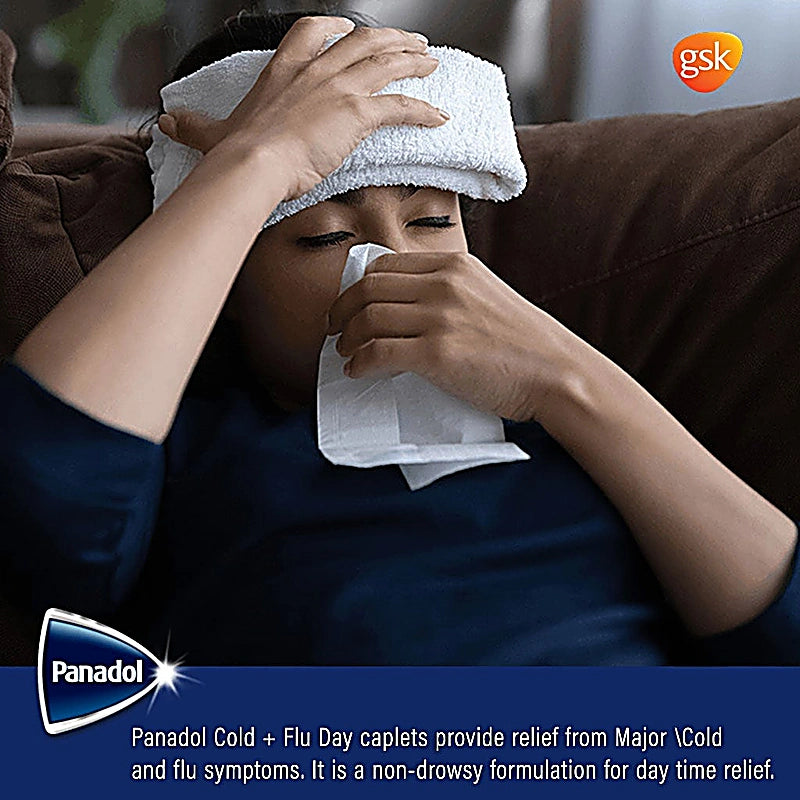 Panadol Cold & Flu Day, 24 Caplets