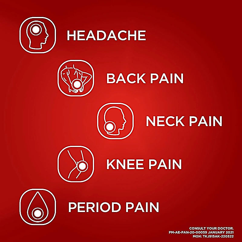 Panadol Extra With Optizorb, 72 Tablets