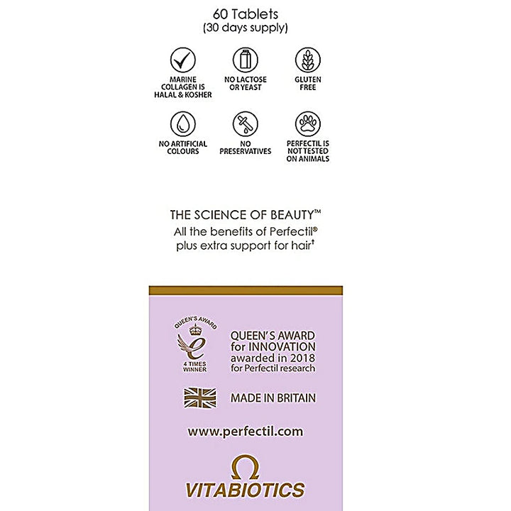 PERFECTIL PLUS HAIR EXTRA SUPPORT TAB 60S