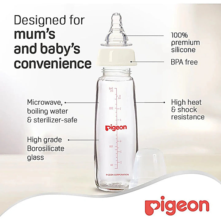 Pigeon Glass Nurser K-6 200ml 281
