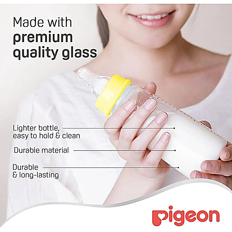 Pigeon Glass Baby Bottle 200ml - K6