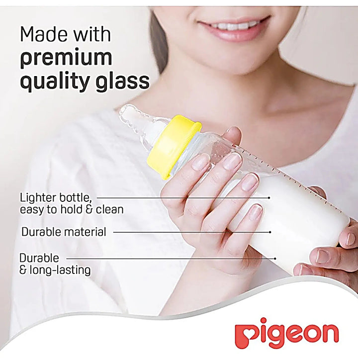 Pigeon Glass Baby Bottle 200ml - K6