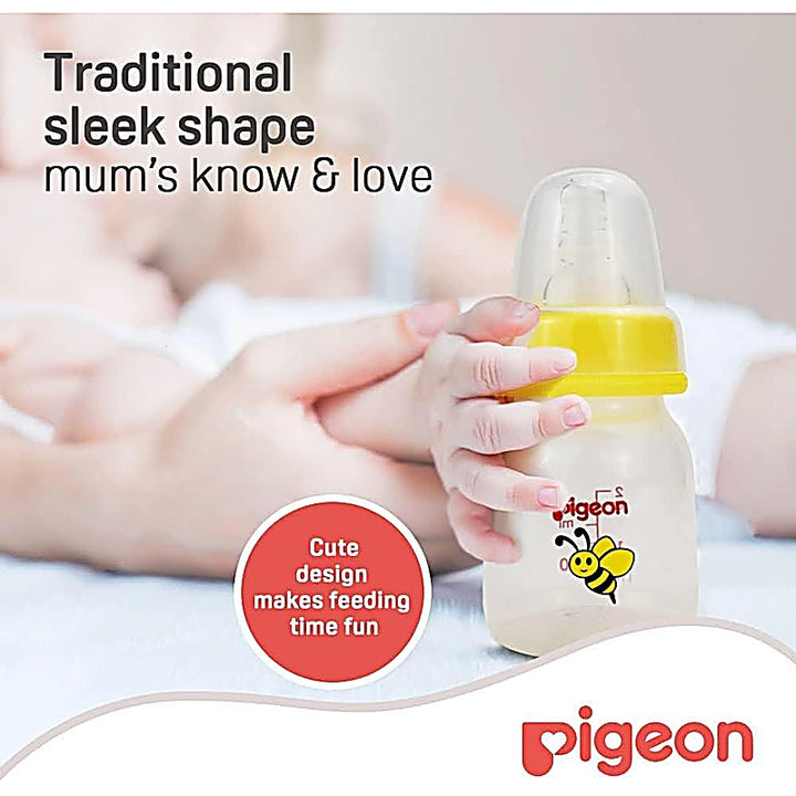 Pigeon Slim Neck Decorated Plastic Bottle 50ml 418