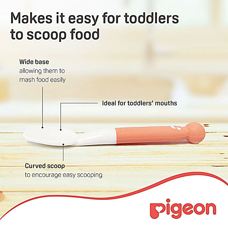 Pigeon Weaning Spoon & Fork Set