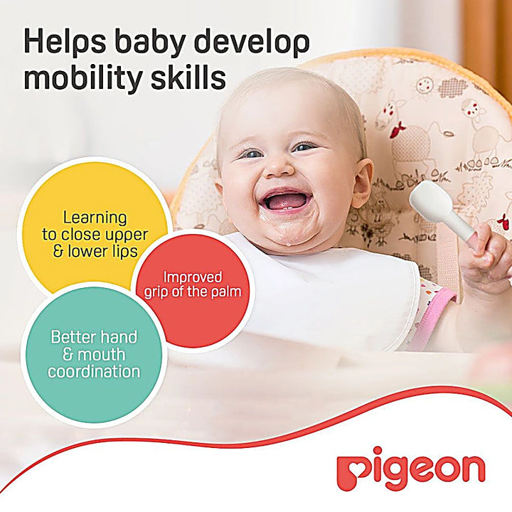 Pigeon Weaning Spoon & Fork Set