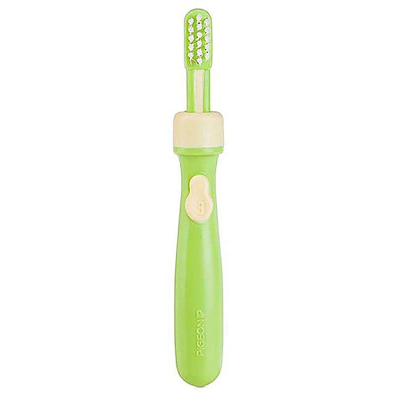 Pigeon Training Toothbrush Lesson 3 Green Color