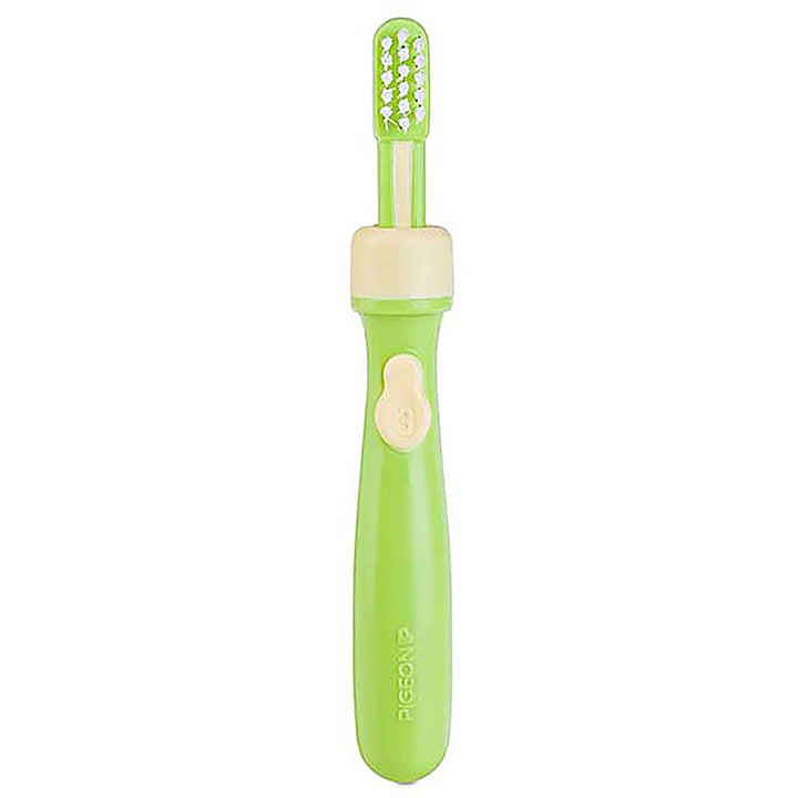 Pigeon Training Toothbrush Lesson 3 Green Color