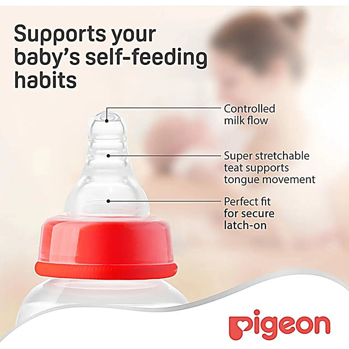 Pigeon Silicone Teat Slow Flow - Medium Size - 1Pc