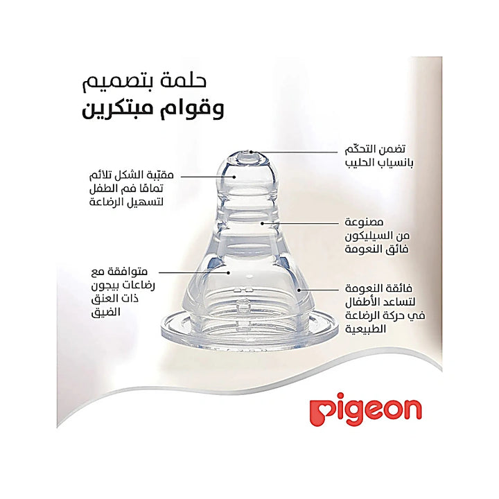 Pigeon Standard Neck Bottle With Handle 240ml
