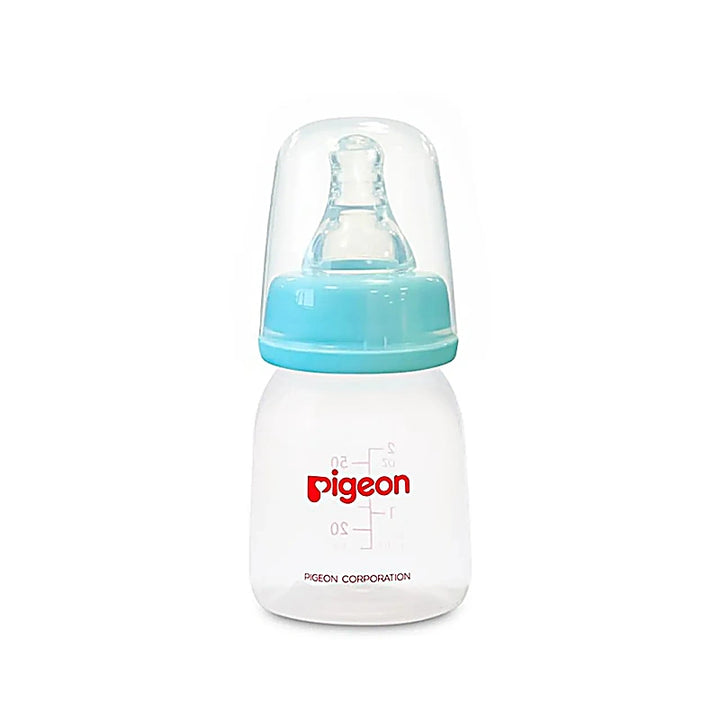 Pigeon Slim Neck Plastic Bottle Clear Cap 50ml  26013