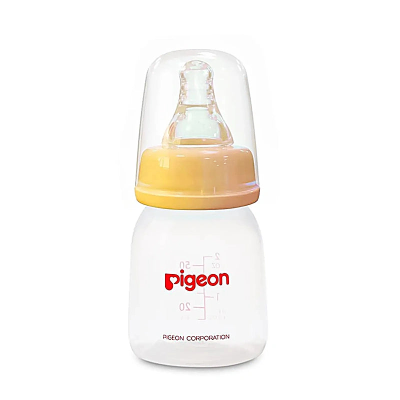 Pigeon Slim Neck Plastic Bottle Clear Cap 50ml  26013