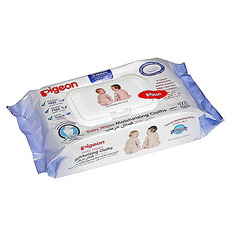 Pigeon Moisturizing Baby Wipes 70s