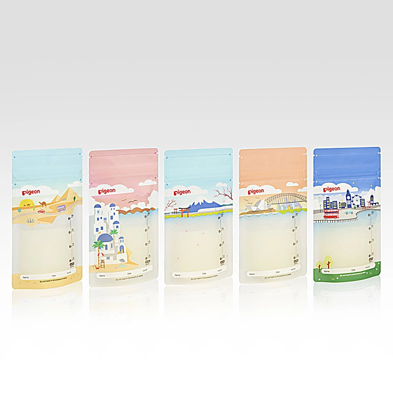 Pigeon Breastmilk Storage Bags 120ml/4Oz 25s