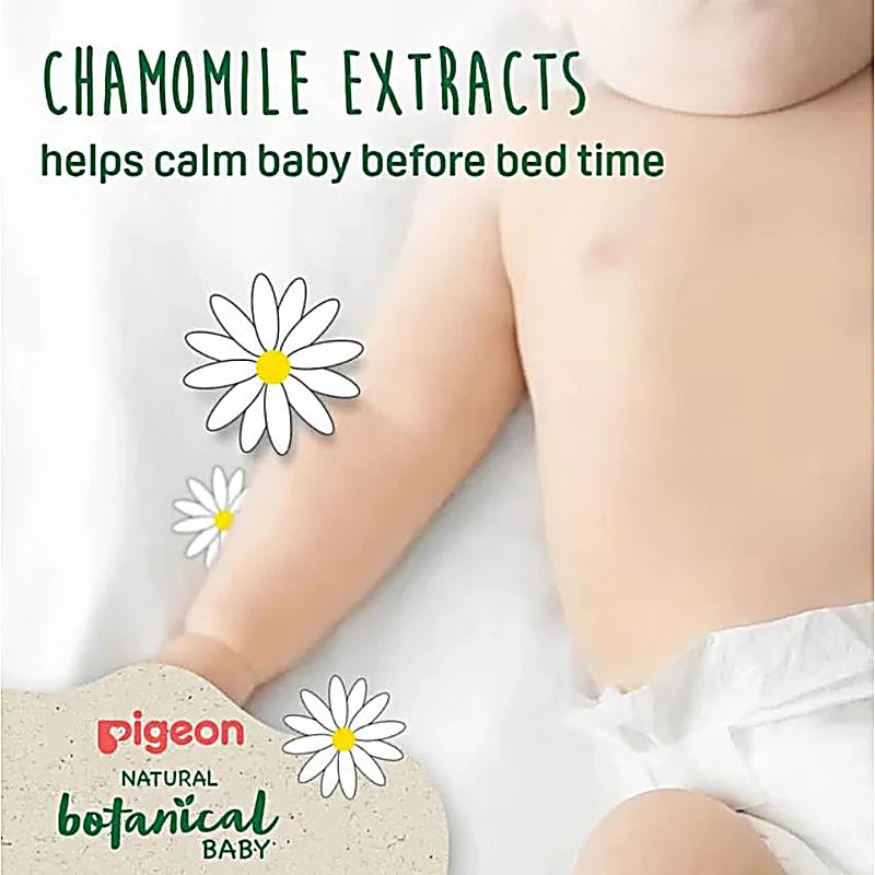 Pigeon Natural Botanical Baby Water Gel Lotion 200ml for sensitive baby skin with Argan, Olive, Chamomile extracts and quick-absorbing hydration