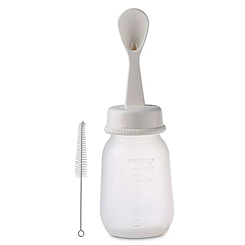 Pigeon Weaning Bottle with Spoon - 120 ml