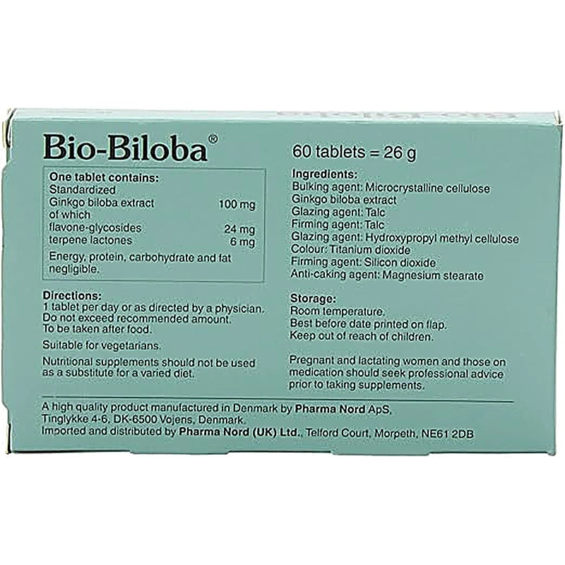 Bio Biloba Tablets 60s