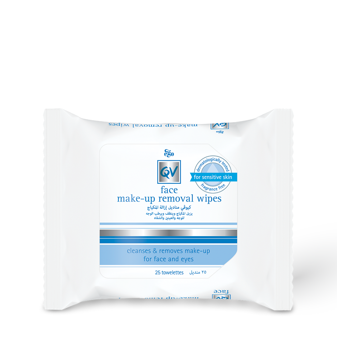 Ego QV Face Make Up Removal Wipes 25s