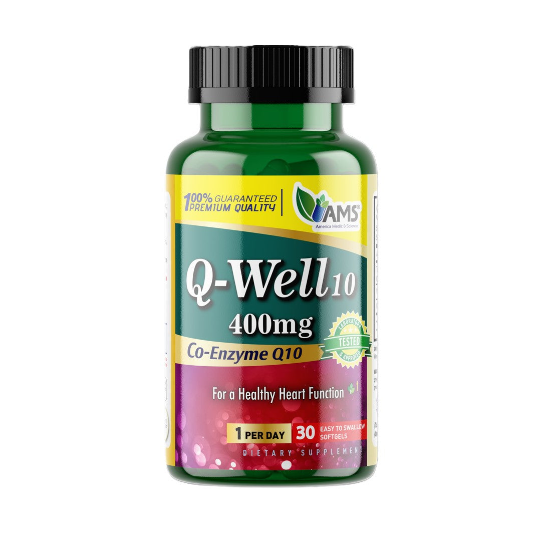 Ams Q Well10 400mg Softgel 30s