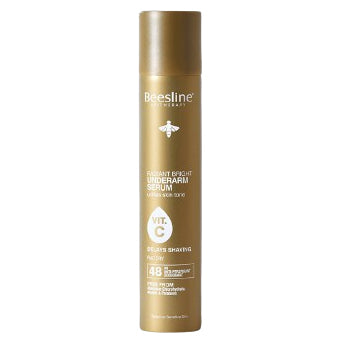 Beesline Radiant White Underarm Serum, 150ml bottle for brightening and hair delaying.