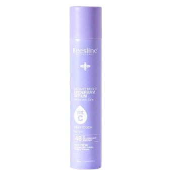 Beesline Radiant Bright Underarm Serum Silky Touch 150ml bottle.