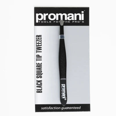Rep Promani Pr-920 Black Square Tip Tweezer