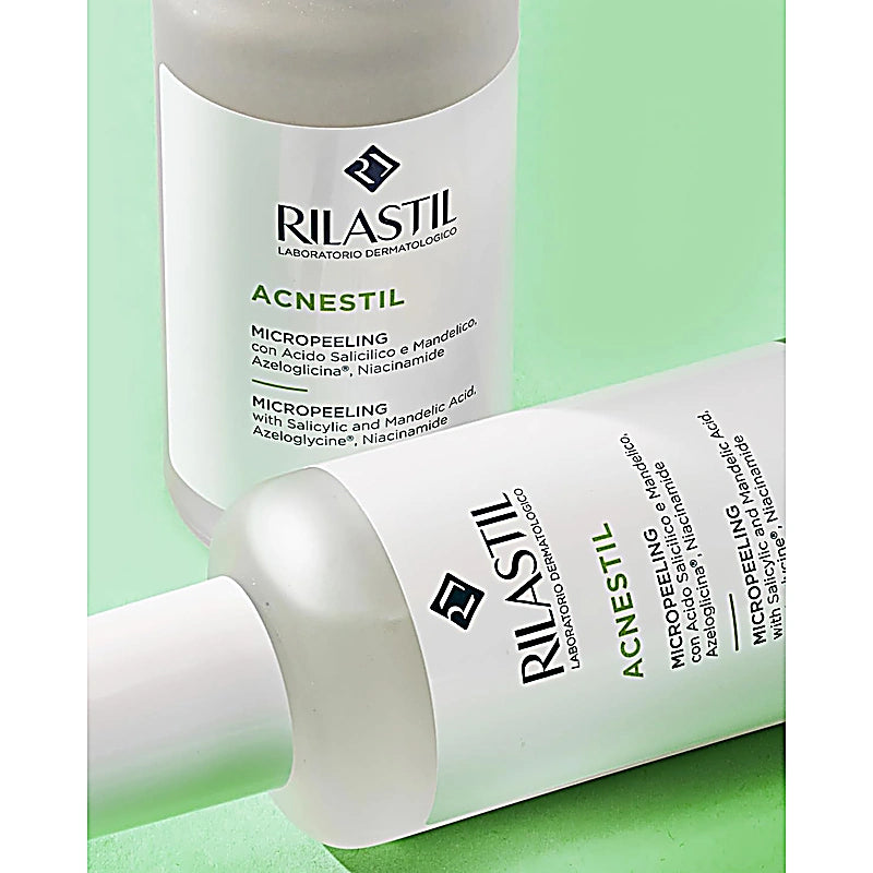 rilastil-acnestil-micropeeling-100ml-2 two bottles