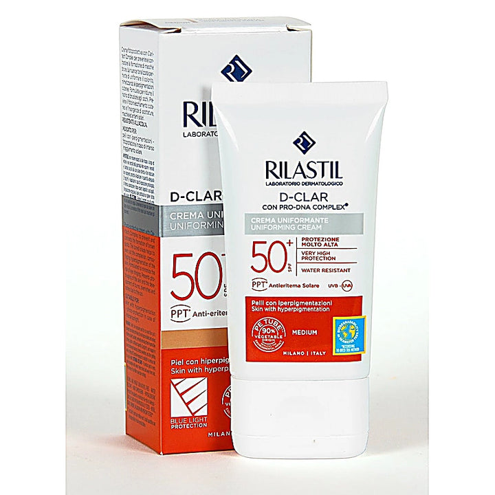 Rilastil D-clar Spf50+ Light Uniforming Cream 40ml